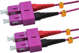 Red 2716-10-0007 Lwl-Duplex Cable De Red Sc Sc 2,0m Om4 Violett