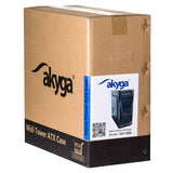 EAN 5901720132420 - Akyga AK13BK carcasa de ordenador Micro Torre Negro imagen 6