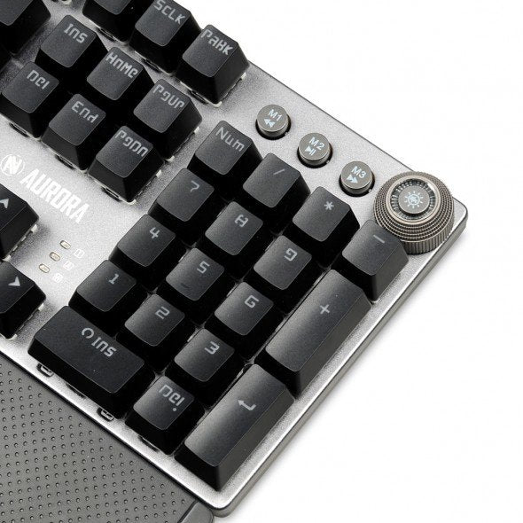 EAN 5901443055792 - iBox AURORA K-3 teclado Juego USB QWERTY Negro, Plata imagen 9