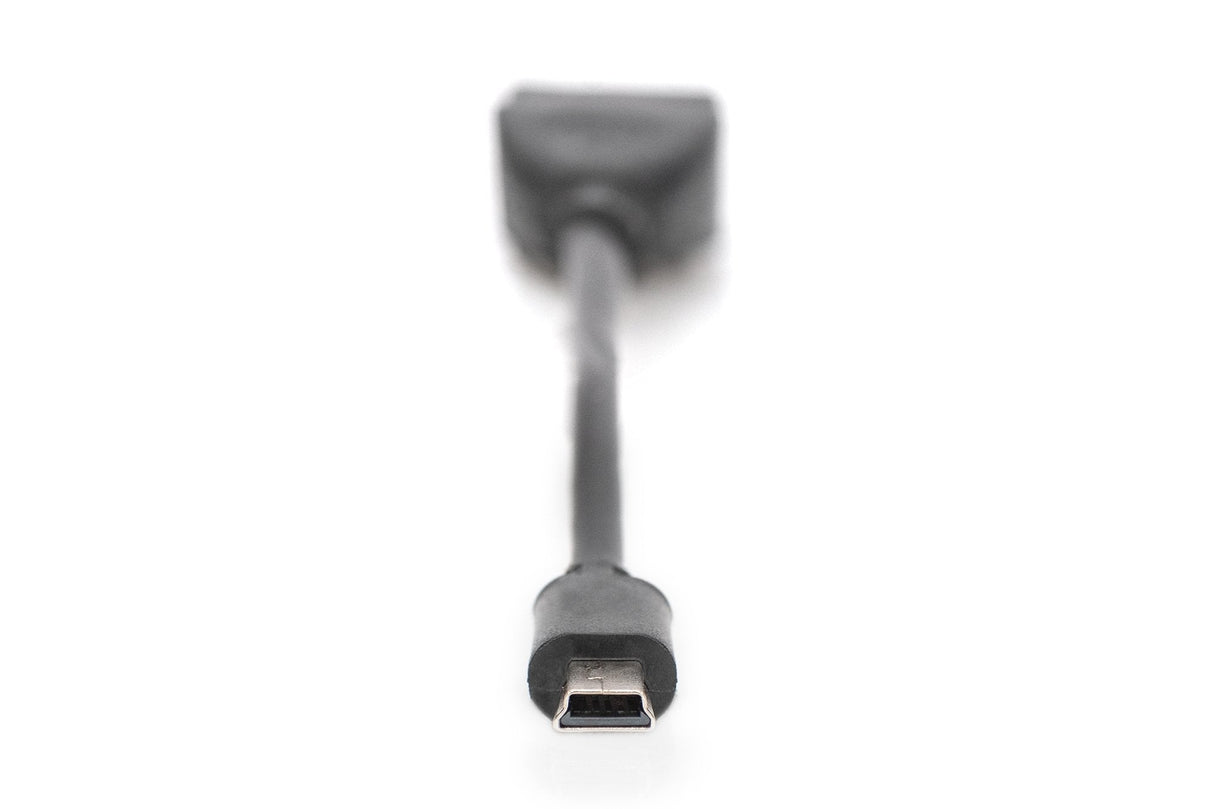 Cable Usb 2.0 Tipo Mini Usb A-H Otg 0.15m