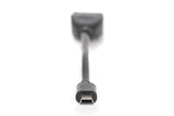 Cable Usb 2.0 Tipo Mini Usb A-H Otg 0.15m