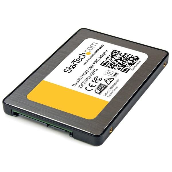 Startech Adaptador Doble M.2 Ngff A Sata Con Raid