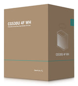 Caja Pc Deepcool Cg530u 4f Wh (Blanco, Gebogene Glasvitrine) R-Cg530u-Whaga4-G