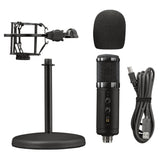 Micrófono Trust Gaming Gxt 256 Exxo Usb Streaming Grabación Cardioide Alta Precisión Puerto Monitorizacion Rejilla Iluminada Cable Usb 1.8m
