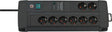 EAN 4007123674855 - Brennenstuhl 1256000678 base múltiple 3 m 8 salidas AC Interior Negro imagen 1