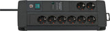 EAN 4007123674855 - Brennenstuhl 1256000678 base múltiple 3 m 8 salidas AC Interior Negro imagen 1