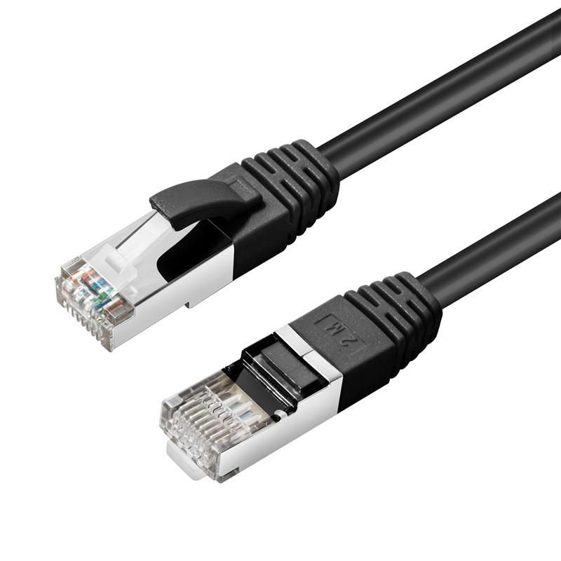 Cable Microconnect Mc-Sftp6a05s  De Red Negro 5 M Cat6a S/Ftp (S-Stp)