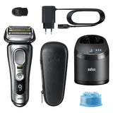 EAN 4210201394235 - Braun Series 9 9467cc Wet & Dry Máquina de afeitar de láminas Recortadora Negro, Gris imagen 11