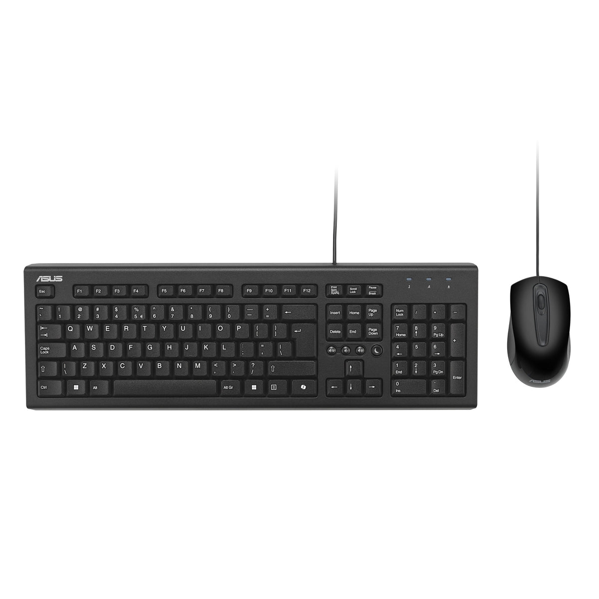 EAN 4711387539262 - ASUS U2000 KEYBOARD+MOUSE/BK/SP teclado Ratón incluido Universal USB Negro imagen 2