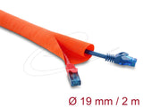 Delock Cableschutzschlauch Selbstschliessend 2 M X 19 Mm Orange