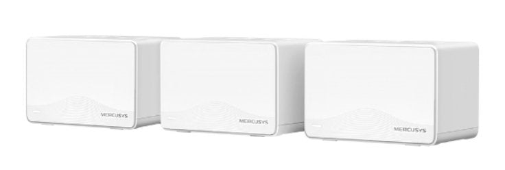 Punto De Acceso Interior Mesh Wifi 7 Mercusys Halo H27be(3-Pack) 2880 Mbps 5ghz Xrj45 1gbps