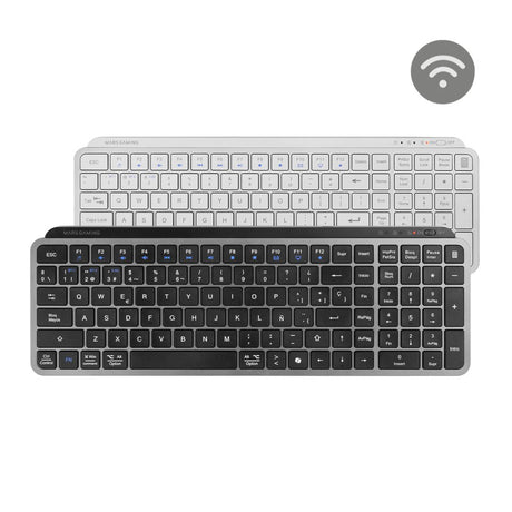 EAN 8435693113720 - Mars Gaming MK-SILENKEYS teclado Universal RF Wireless + Bluetooth QWERTY Español Negro imagen 3