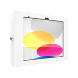 Compulocks Apex Carcasa Para Pc Tablet Bloqueable Marco De Metal Blanco Se Puede Instalar En La Pared Para Apple Ipad A16 Wi-Fi A16 Wi-Fi + Cellular