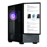 Caja Pc Zalman Z10ds Black Atx Mid Tower Argb Fan