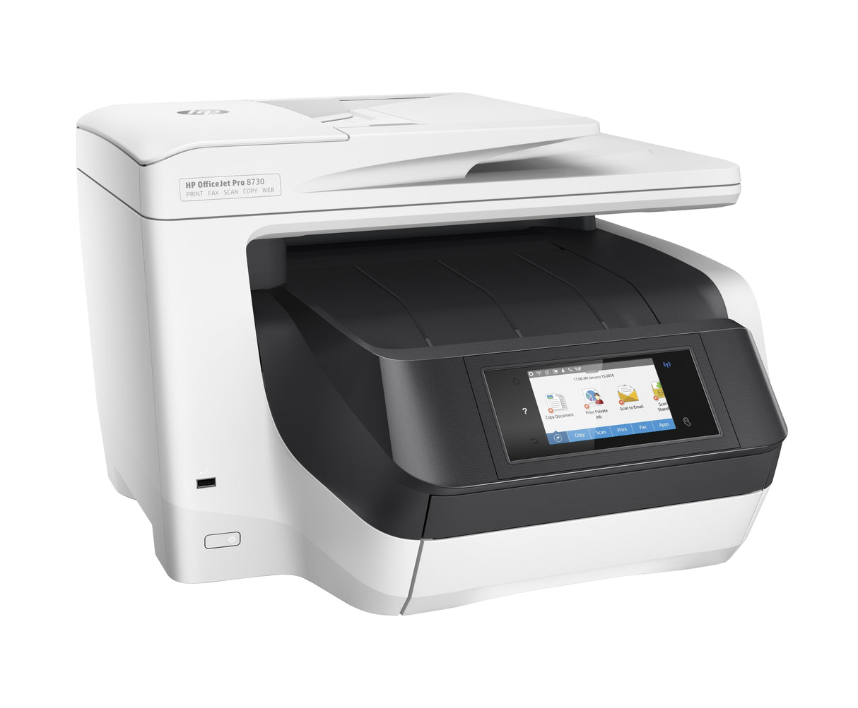 Impresora Hp Officejet Pro 8730 Multifuncion Hp Wifi Adf Usb Red