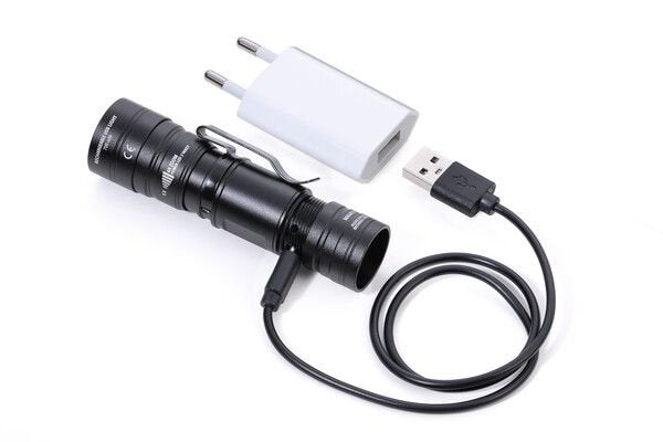 Troika Eco Beam Linterna De Montaje Magnético Led Negro