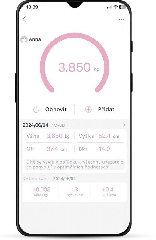 EAN 8590393324996 - Eta MIMI 7306 90000 báscula para bebés Blanco imagen 4