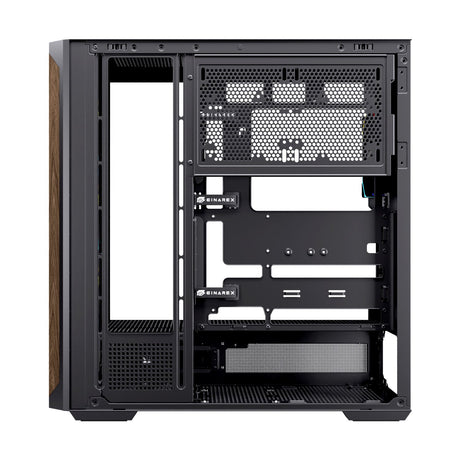 EAN 6977277360059 - Einarex EXCS-PL-800R-B carcasa de ordenador Midi Tower Negro imagen 5