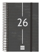 EAN 8422952409625 - Finocam 741096026 agenda Agenda diaria Negro imagen 1