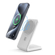 EAN 5904310703536 - Crong Wireless charger Smartphone Blanco USB Cargador inalámbrico Interior imagen 1