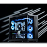 Jonsbo Tk-4 Gehäuse, Midi-Tower, Atx, Tempered Glass - Schwarz