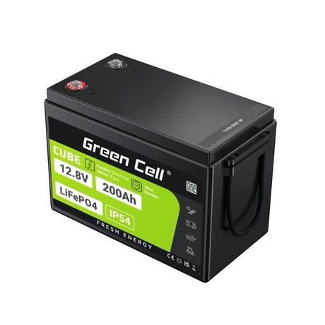 EAN 5904326374812 - Green Cell LFPGC12V200AH batería para sistema ups Fosfato de hierro-litio (LiFePo4) 12,8 V 200 Ah imagen 9