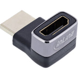 Inline® Hdmi Adapter, Hdmi A Plug / Socket, 90° Up, 8k Uhd