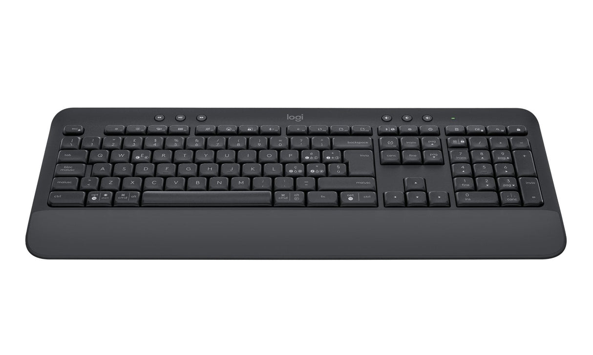 Logitech Signature K650 Teclado Inalámbrico Bluetooth 5.1 Qwerty Italiano Grafito