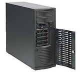 Supermicro Chasis Negro Sc733 Mid Tower Con Psu Platinum 668w