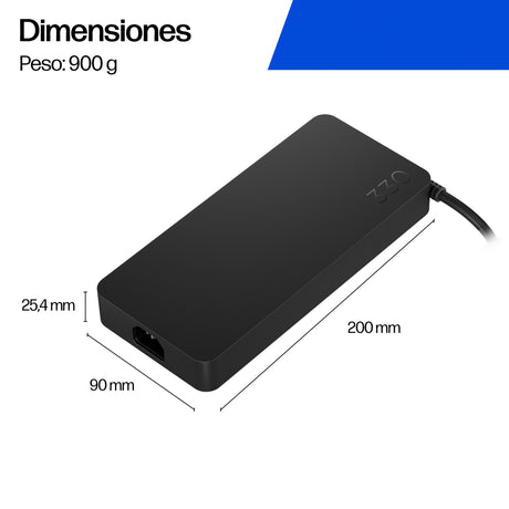 EAN 0199251042478 - HP 330W Smart AC Adapter adaptador e inversor de corriente Interior Negro imagen 3