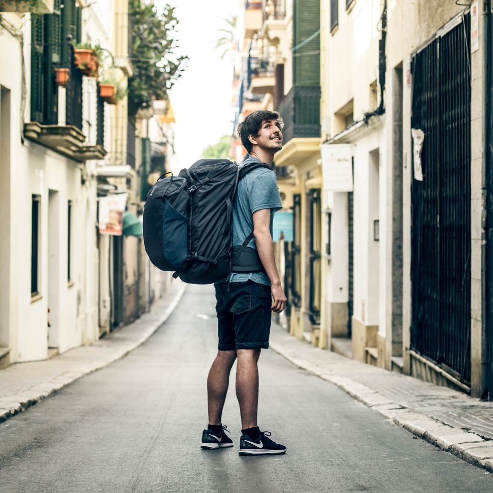 Mochila  Viaje Thule Landmark 70l - Profunda Khaki