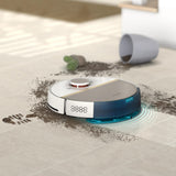 Robot De Limpieza Philips Xu7000 02 Homerun Serie 7000 Aqua  En Seco Y Húmedo, Blanco