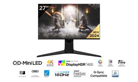 EAN 5901292523671 - TCL R83 27R83U pantalla para PC 68,6 cm (27") 3840 x 2160 Pixeles 4K Ultra HD QLED Negro, Blanco imagen 5