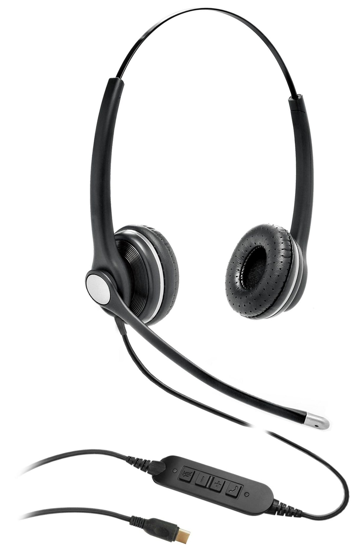 EAN 5704174222965 - eSTUFF GLB240450 auricular y casco Auriculares Alámbrico Diadema Oficina/Centro de llamadas USB Tipo C Bl imagen 1