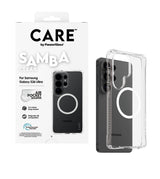 Care By Panzerglass Samba Case Transparent W. Blanco Qi Samsung New Galaxy S26 Ultra