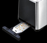 Tefal Equinox Tt420d 7 2 Rebanada(S) Negro, Acero Inoxidable