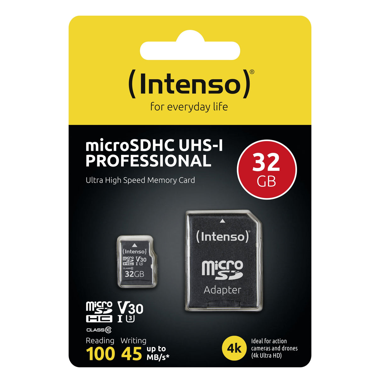 Intenso 32 Gb Microsdhc, Speicherkarte Class 10 Uhs-I