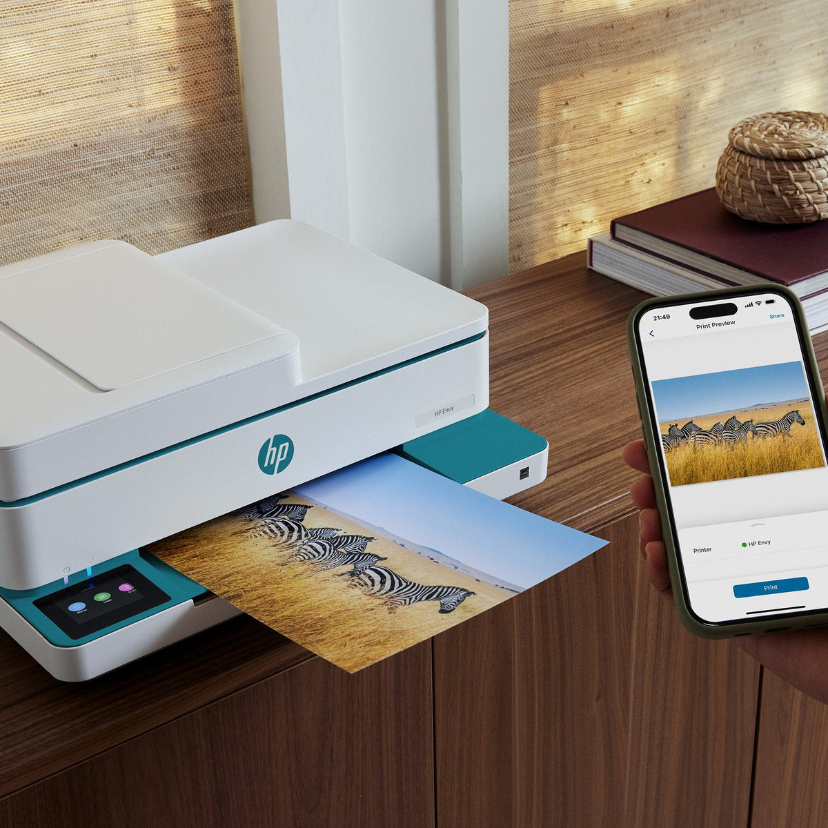 Impresora Multifunción Tinta Hp Envy 6530 Impresión A Doble Cara Alimentador Automático De Documentos Wi Fi Instant Ink Blanco