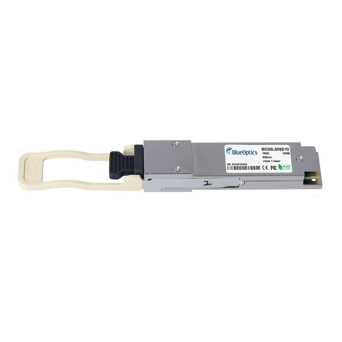 Blueoptics Dell Qsfp28-100g-Sr4 Blueoptics Bo28l859s1d Qsfp28 Transceiver, Mpo, 100gbase-Sr4, Multimode Fiber, 4x850nm, 100 M