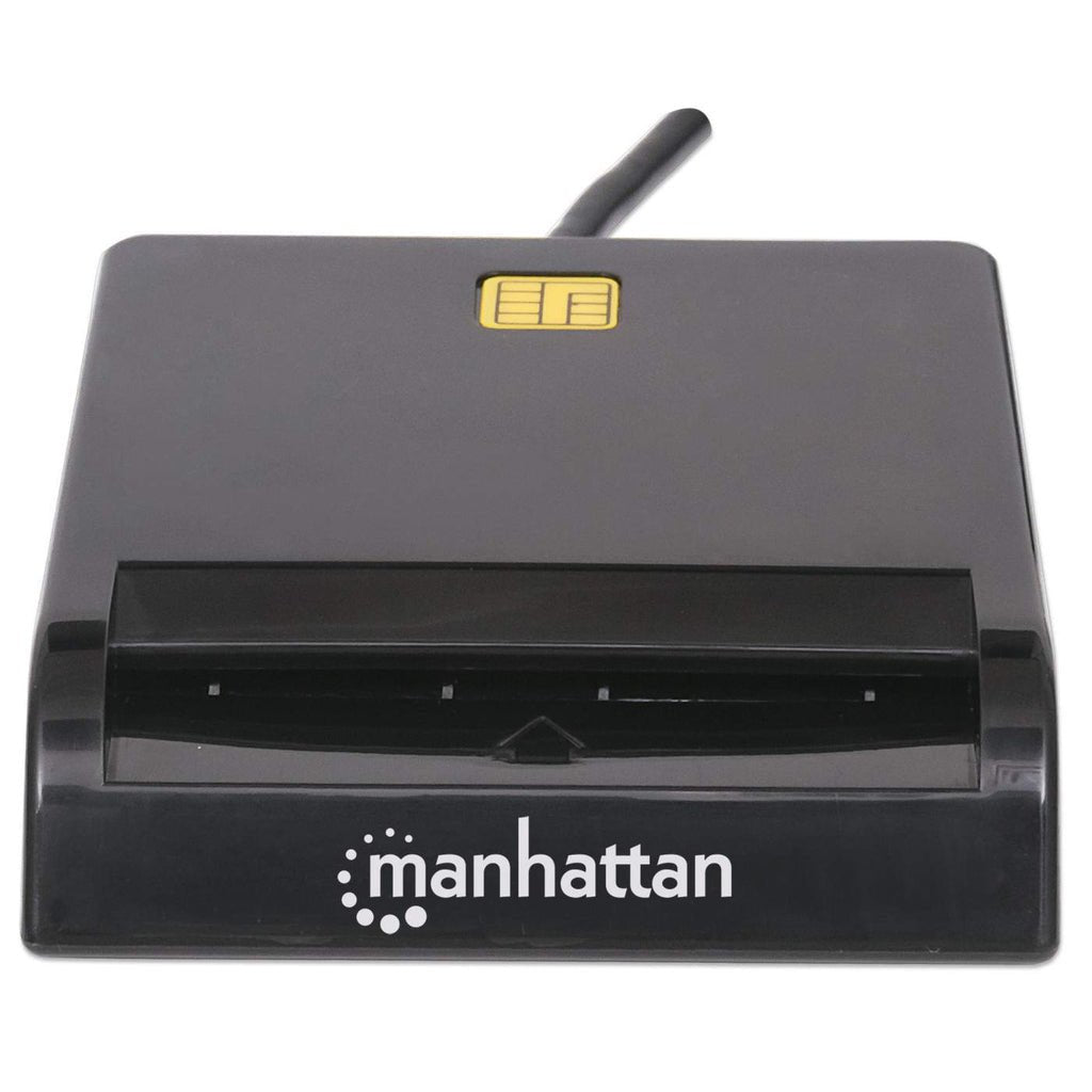 EAN 0766623102049 - Manhattan 102049 lector de tarjeta inteligente Interior USB USB 2.0 Negro imagen 3