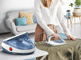 Tefal Gv9710e0, Estación De Planchado A Vapor Blanco/Azul