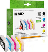 EAN 4011324060058 - KMP B13V cartucho de tinta 4 pieza(s) Alto rendimiento (XL) Negro, Cian, Magenta, Amarillo imagen 1