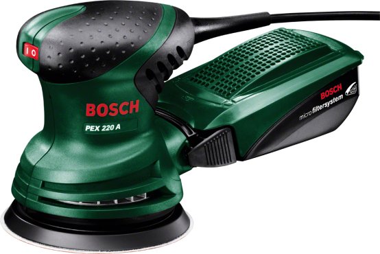 Lijadora Excéntrica Bosch Bricolaje Y Jardín Pex 220 A Verde/Negro 603378000
