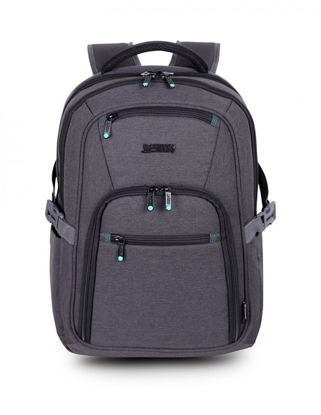 EAN 3760170883717 - Urban Factory HTE14UF mochila Mochila de viaje Negro, Gris Poliéster, Tereftalato de polietileno reciclad imagen 1