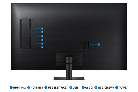 EAN 8806095534541 - Samsung M70D pantalla para PC 109,2 cm (43") 3840 x 2160 Pixeles 4K Ultra HD LCD Negro imagen 9