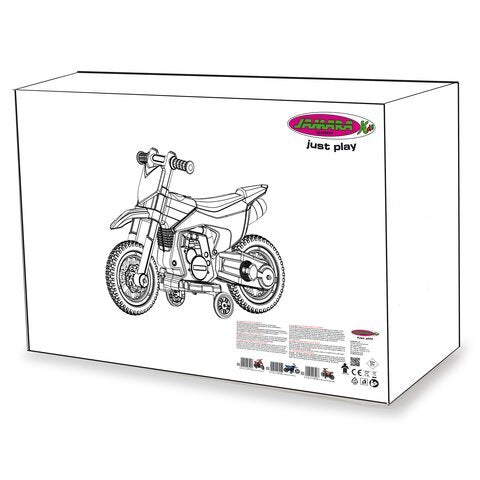 Jamara Ride-On Motorrad Power Bike 6v Azul 2+