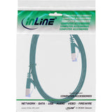 Cable De Red  Plano Inline, U/Ftp, Cat.6a, Verde, 3 M