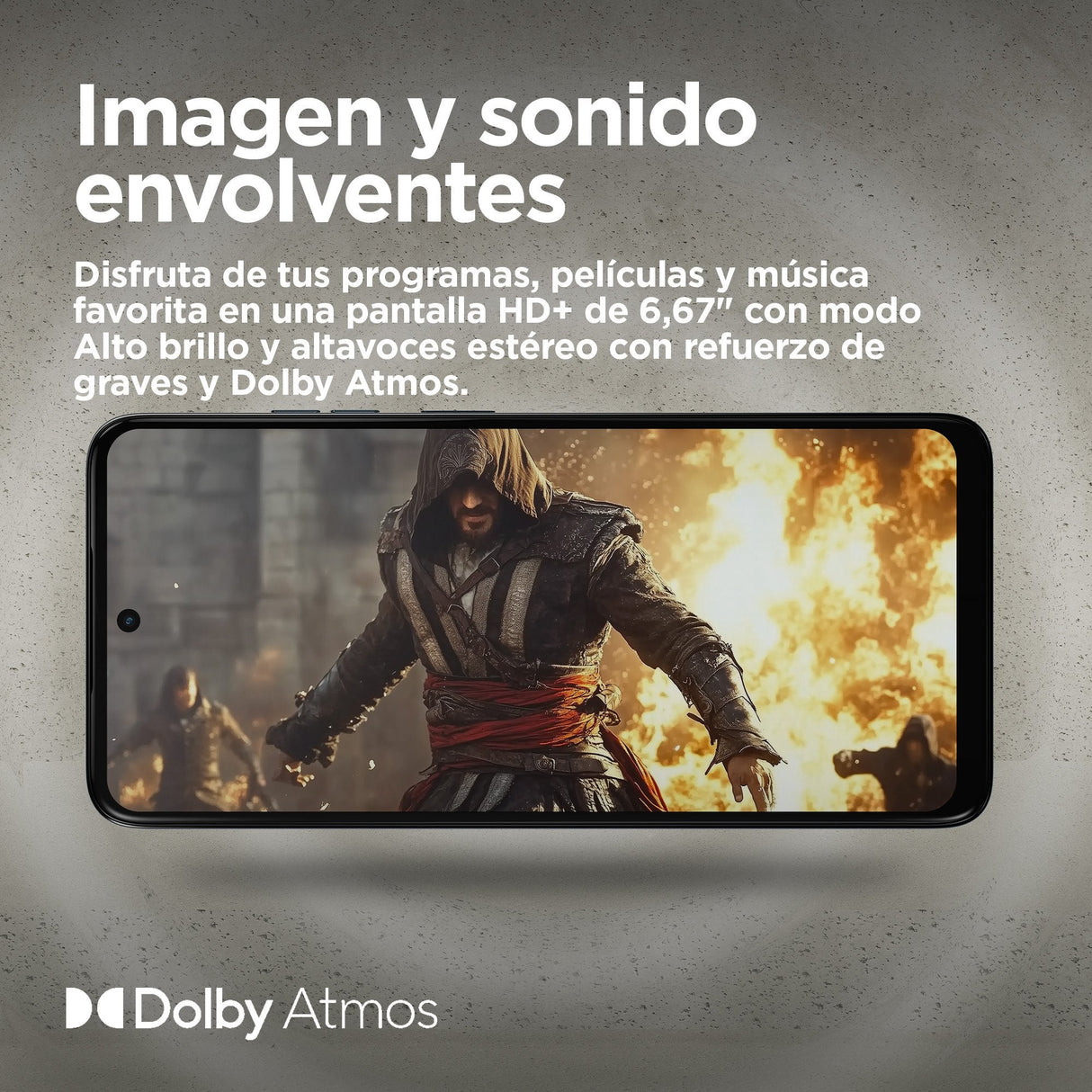 Motorola Moto E15 16,9 Cm (6.67") Sim Doble Android 14 Go Edition 4g Usb Tipo C 2 Gb 64 Gb 5200 Mah Azul