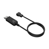 Akasa Ak-Cbfa10-60bk Cambiador De Género Para Cable 3-Pin Or 4-Pin Usb Type-A Negro