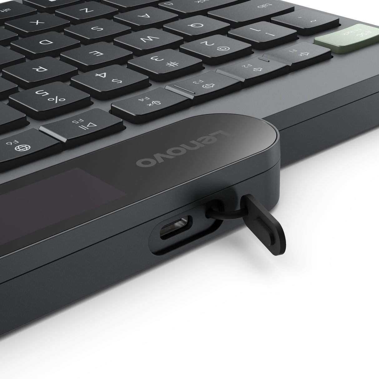 EAN 0195892118138 - Lenovo 4Y41R69494 teclado Hogar / Oficina Bluetooth Inglés de EE. UU. Negro, Verde imagen 6
